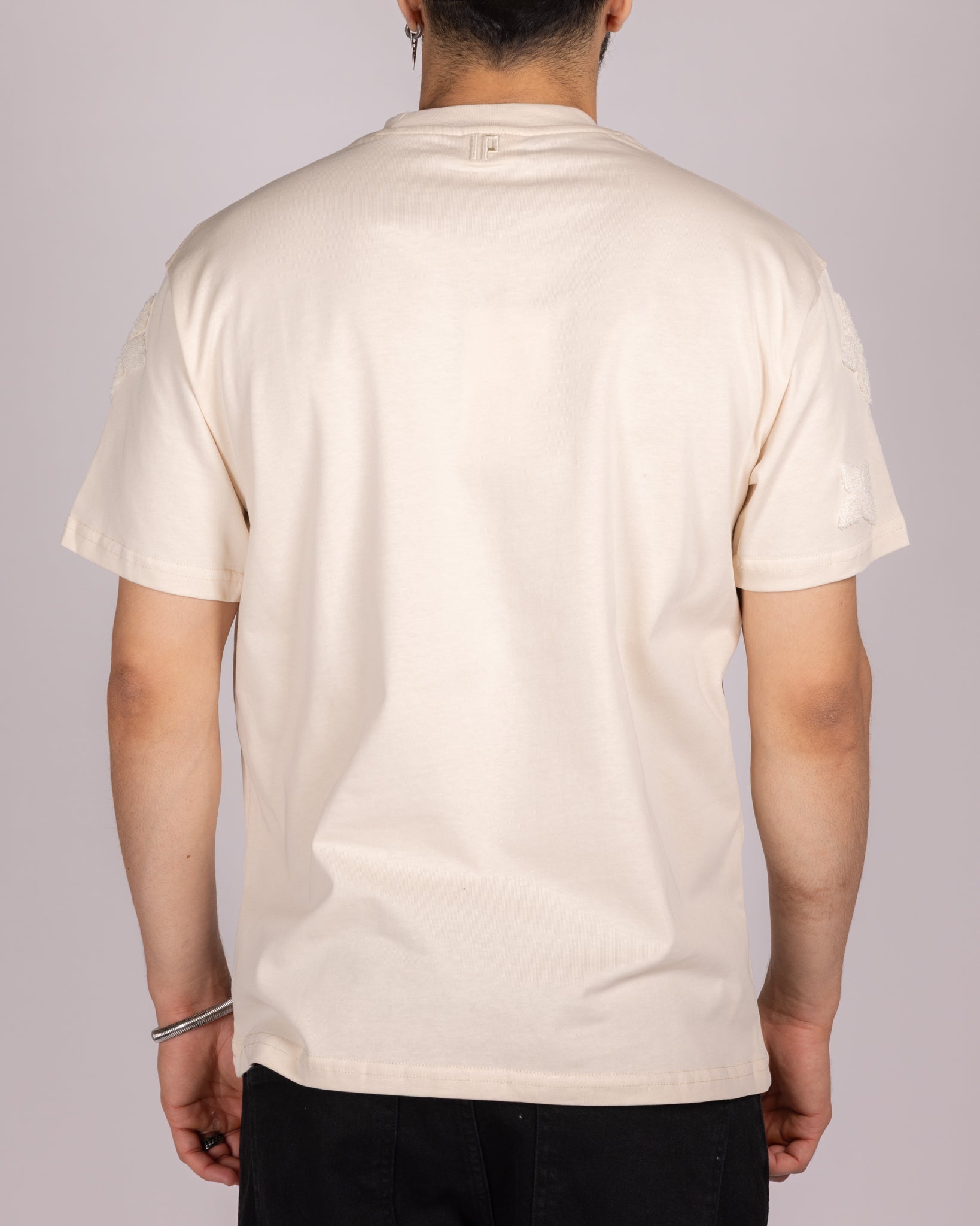 Oversized Embroidered Motifs T-Shirt
