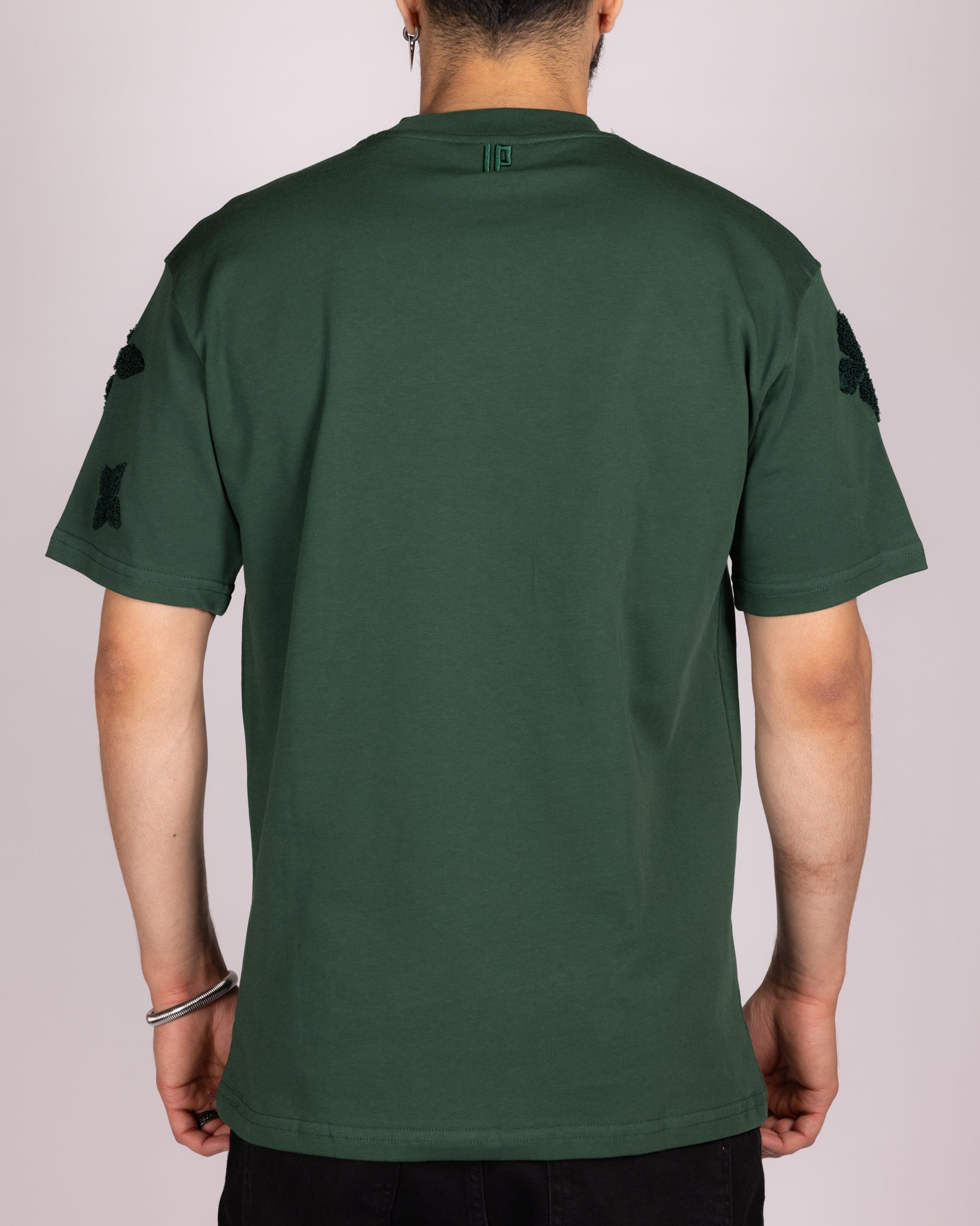 Oversized Embroidered Motifs T-Shirt