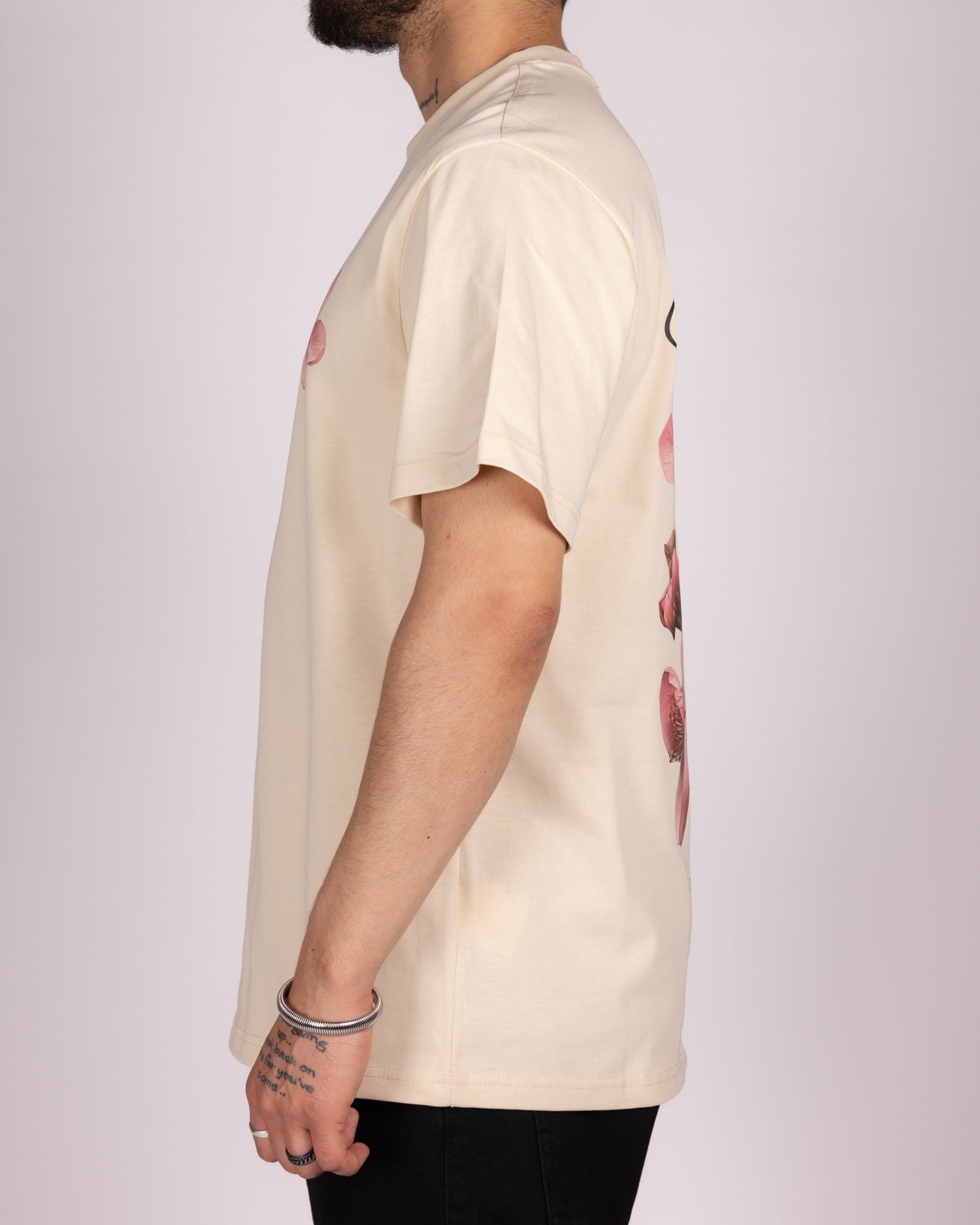 Oversized Floral Jardin Provence Graphic T-Shirt
