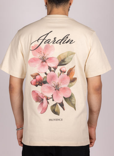Oversized Floral Jardin Provence Graphic T-Shirt