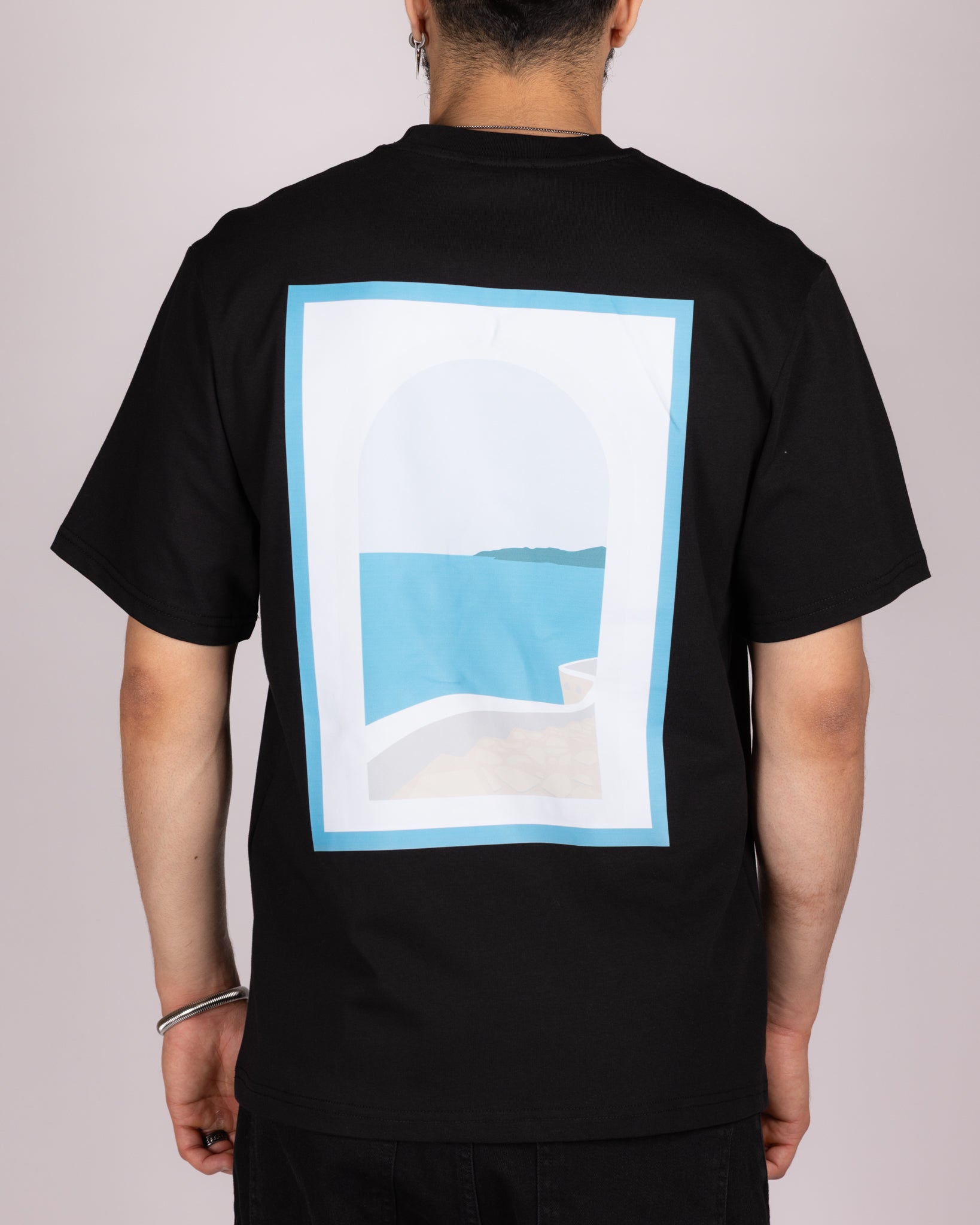 Mykonos Vibes Graphic T-Shirt