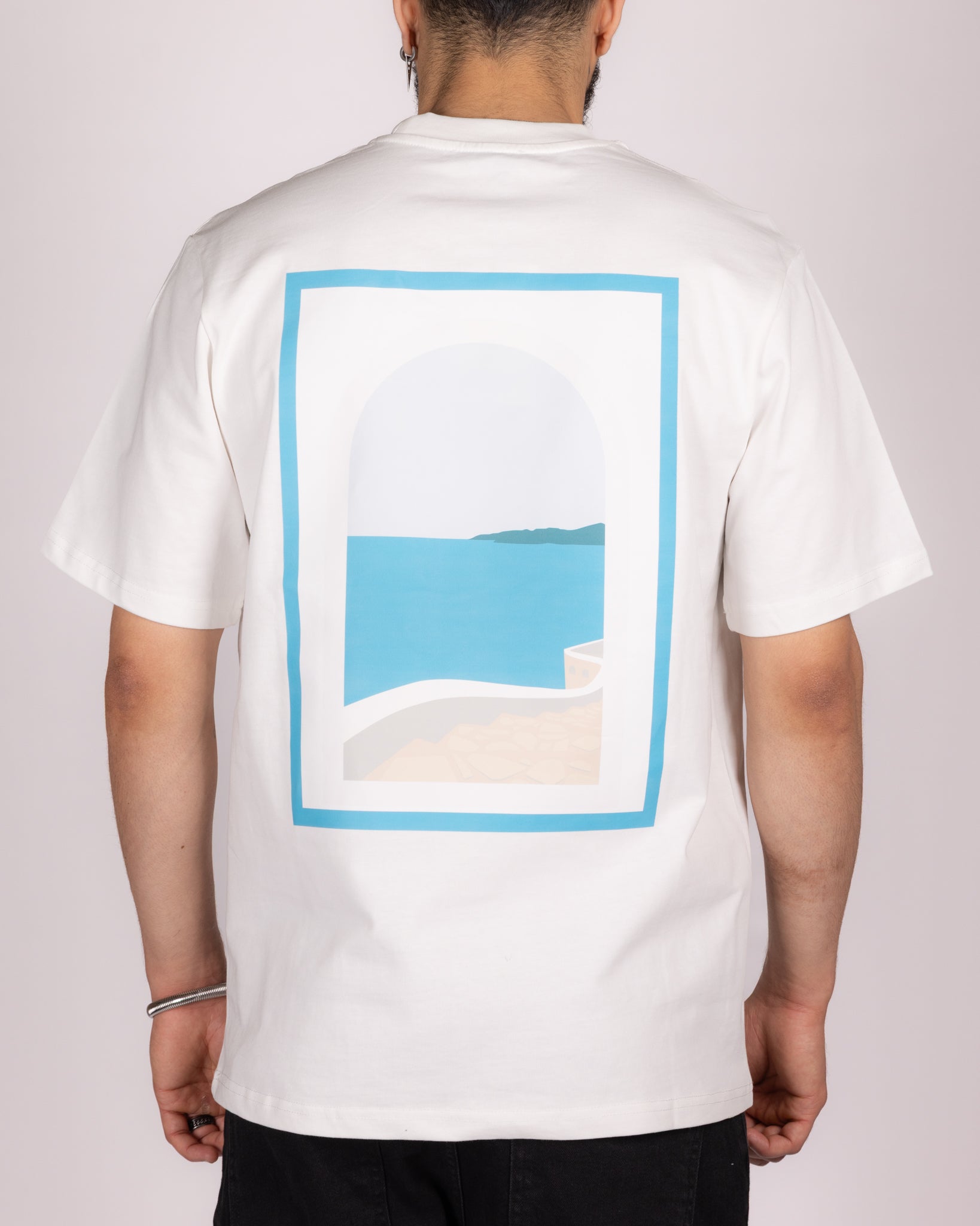 Mykonos Vibes Graphic T-Shirt