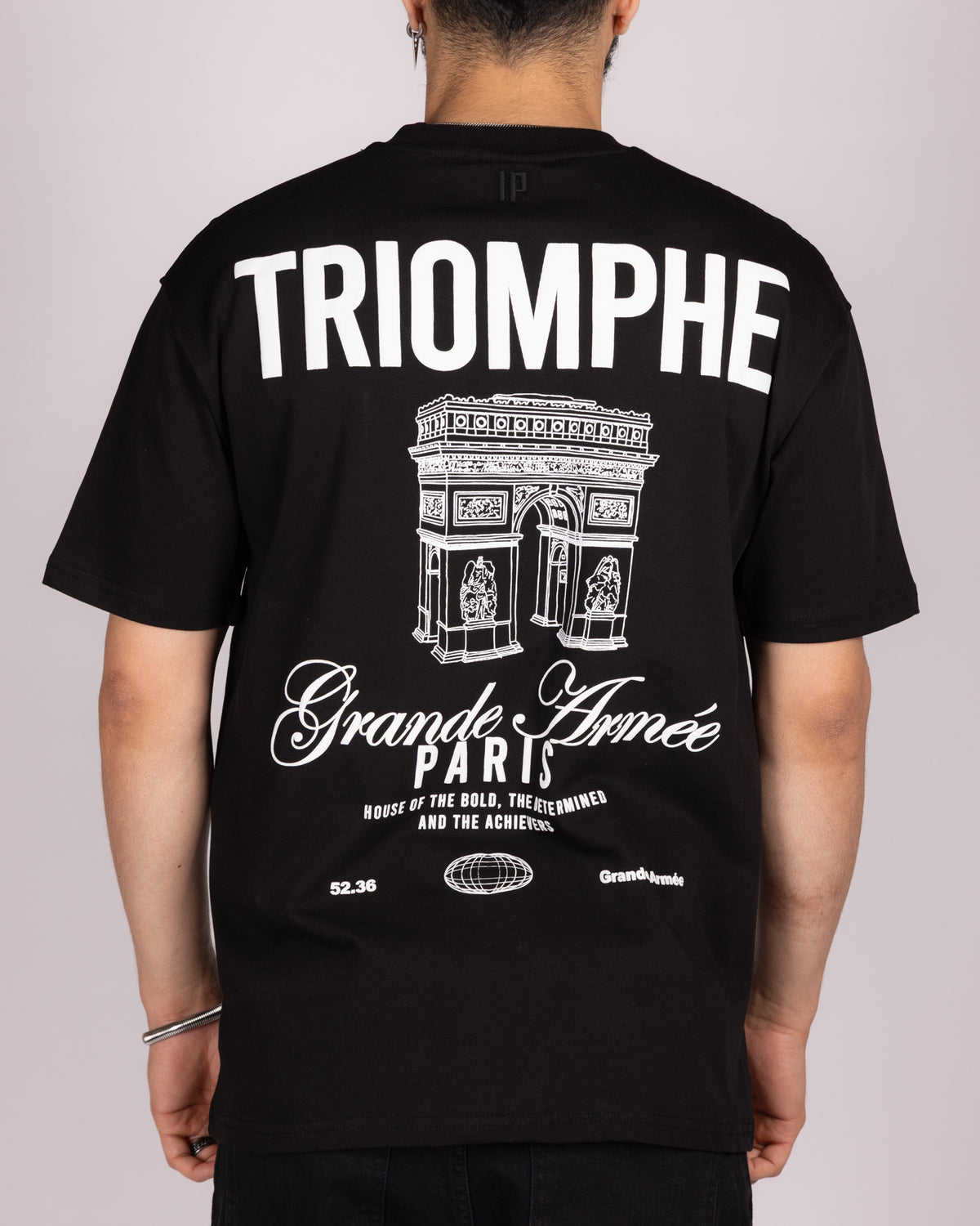 Arc de Triomphe Back Print Graphic T-Shirt