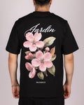 Oversized Floral Jardin Provence Graphic T-Shirt