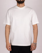 Relaxed Fit Raw Edge Crewneck T-Shirt