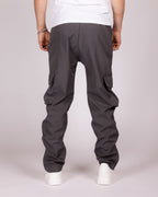 Relaxed Fit Cargo Pants with Zip Ankles