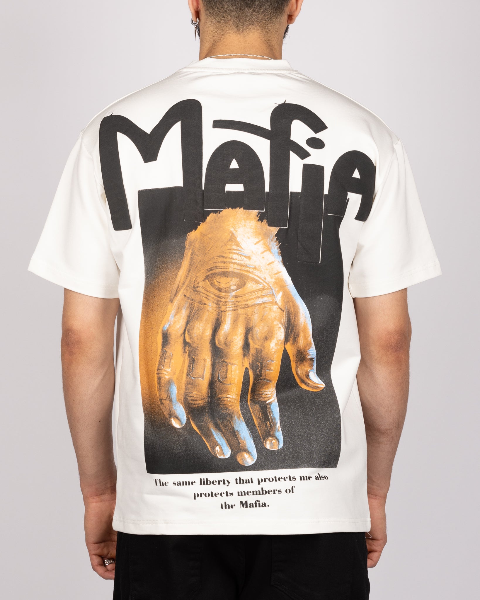 Mafia Print T-Shirt