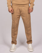 Utility Pocket Sweater & Joggers Set in Camel