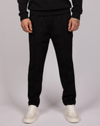 Utility Pocket Sweater & Joggers Set in Black