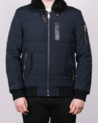 Bomber With Fur Collar