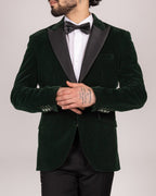 Rosa - Forest Green Slim Fit Blazer