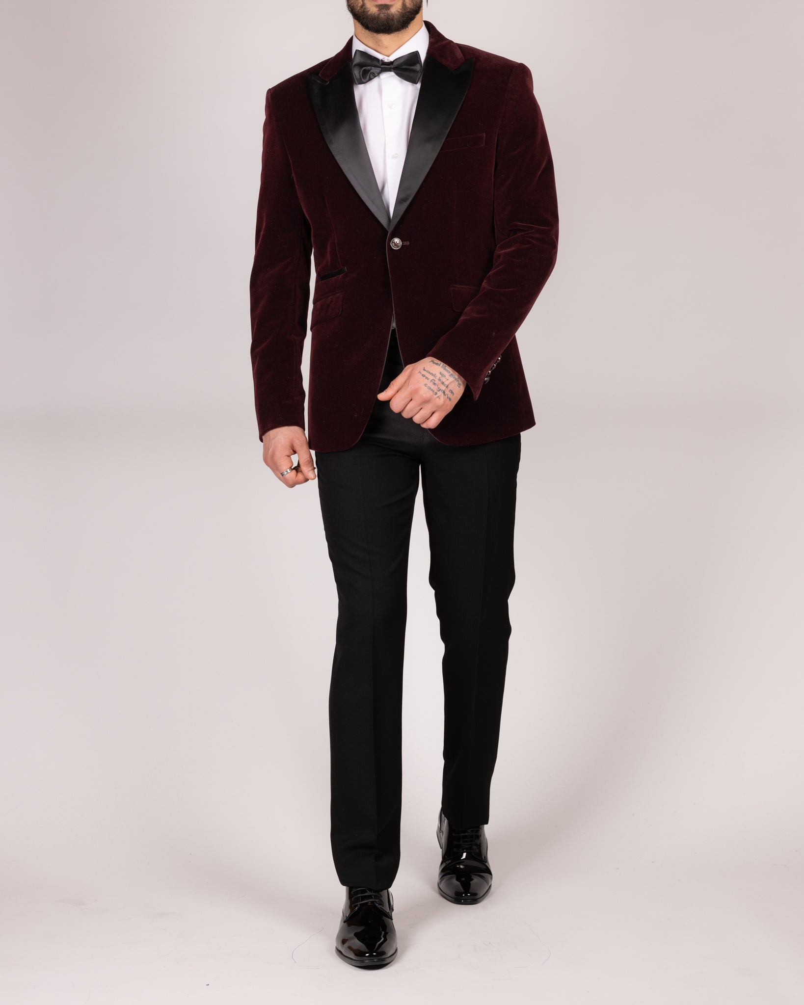 Rosa - Wine Slim Fit Blazer