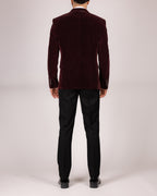 Rosa - Wine Slim Fit Blazer