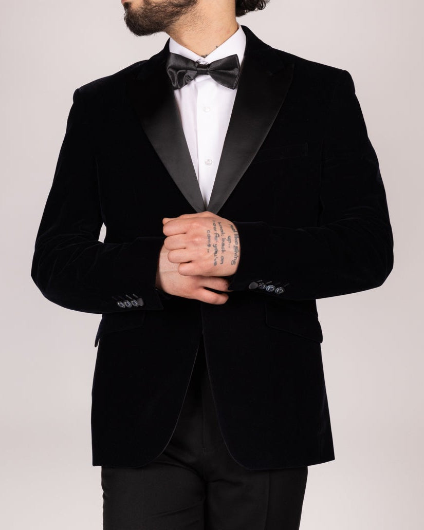 Rosa - Navy Slim Fit Blazer