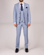 HM5 - Sky Blue Tailored Trousers
