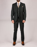 Caridi - Olive Slim Fit Blazer