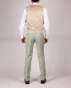 Finley - Moss Green Single Breasted Waistcoat