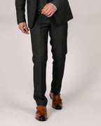Caridi - Olive Slim Fit Trousers