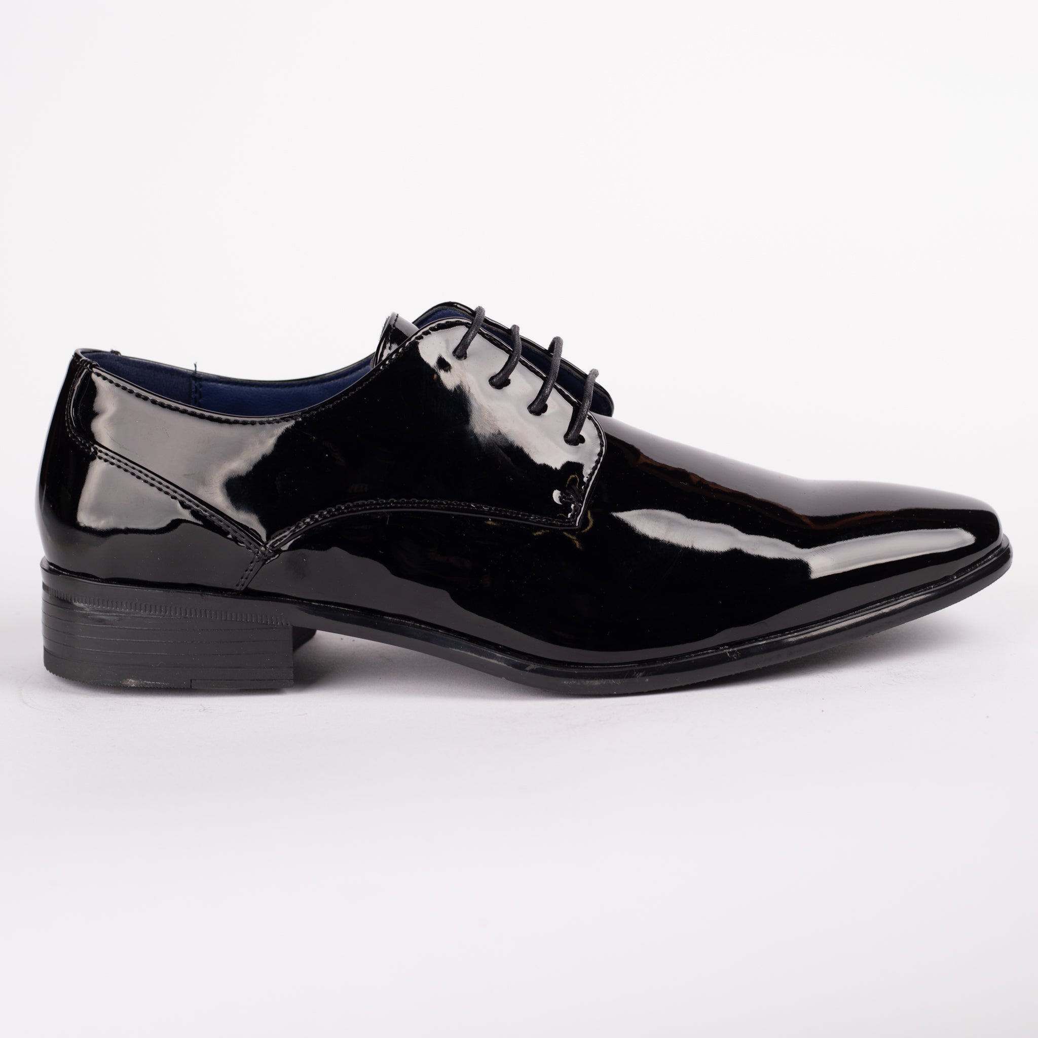 Black Patent Leather Shoe Milano Couture Black Patent Leather Shoe Milano Couture