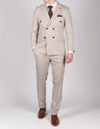 HM5 - Stone Tailored Double Breasted Blazer