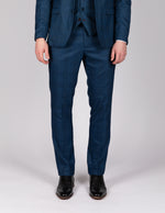 Jerry - Blue Check Trousers