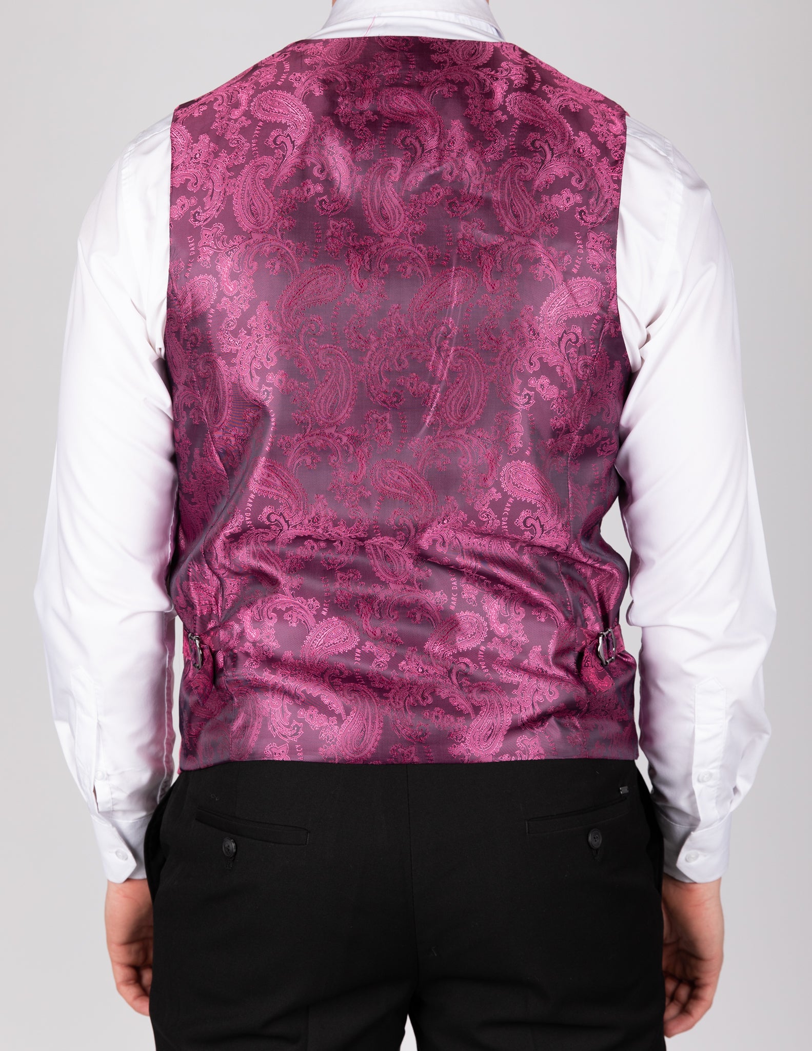 Kelvin - Berry Single Breasted Waistcoat