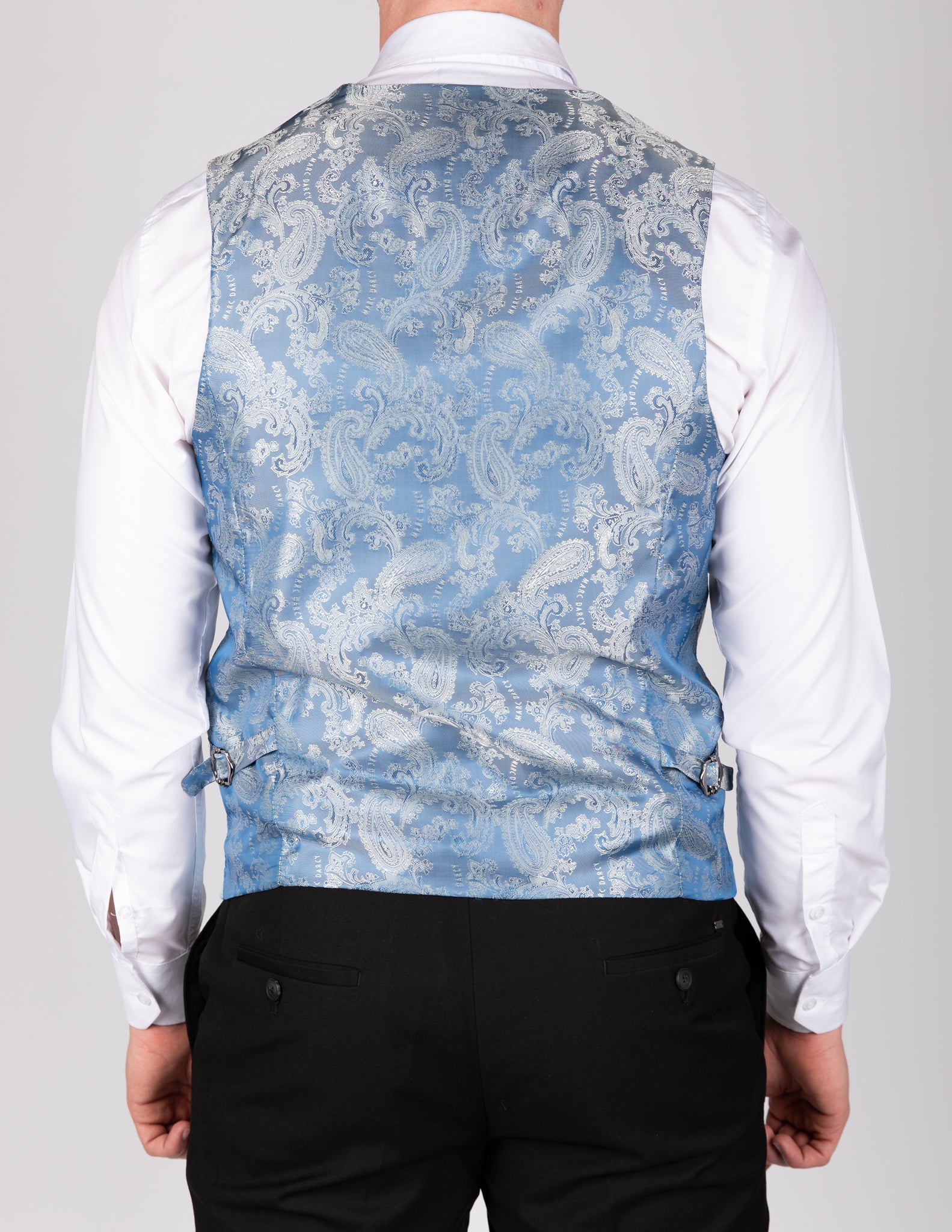 Kelvin - Sky Blue Single Breasted Waistcoat