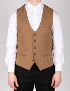 Kelvin - Oak Single Breasted Waistcoat