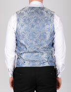 Kelvin - Stone Double Breasted Waistcoat