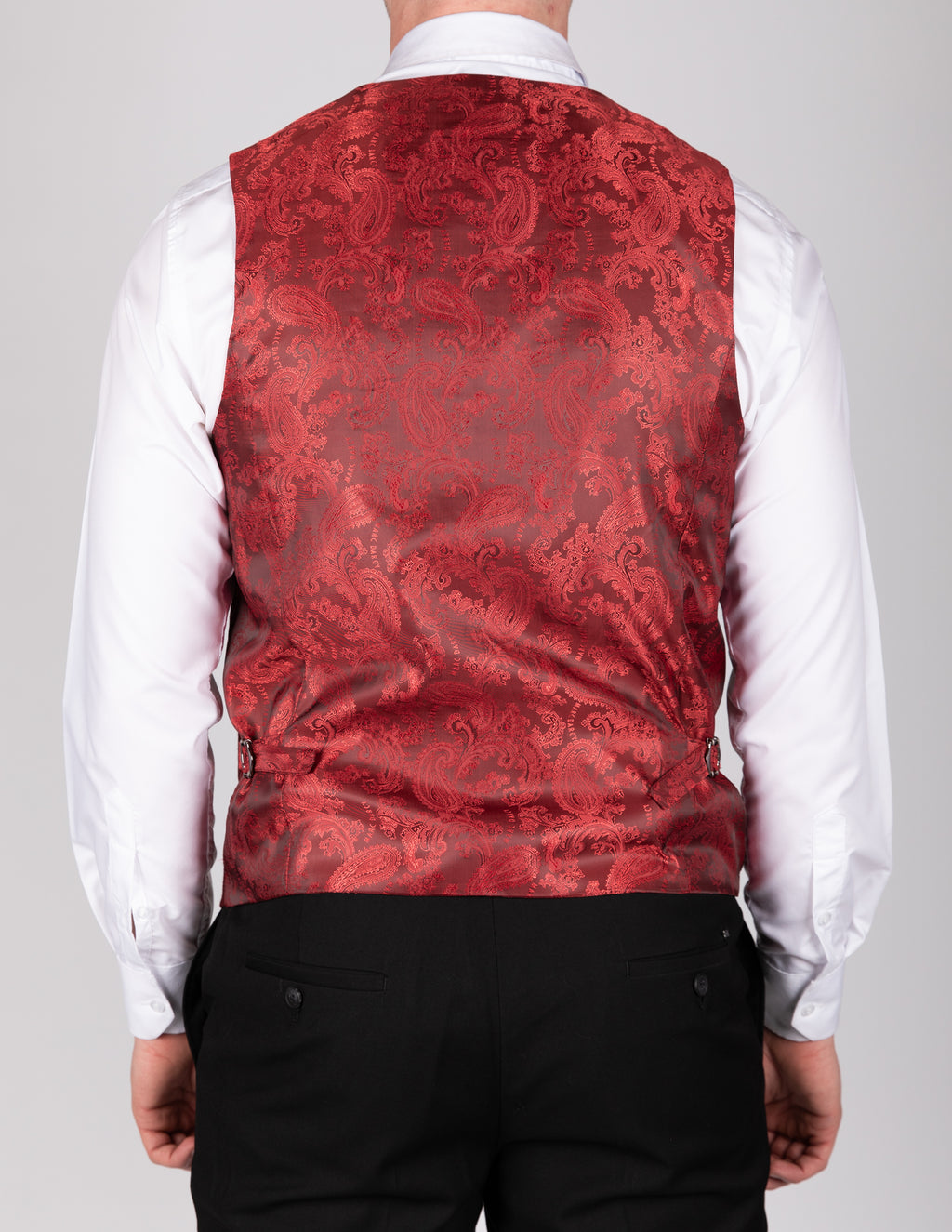 Kelvin - Wine Double Breasted Waistcoat