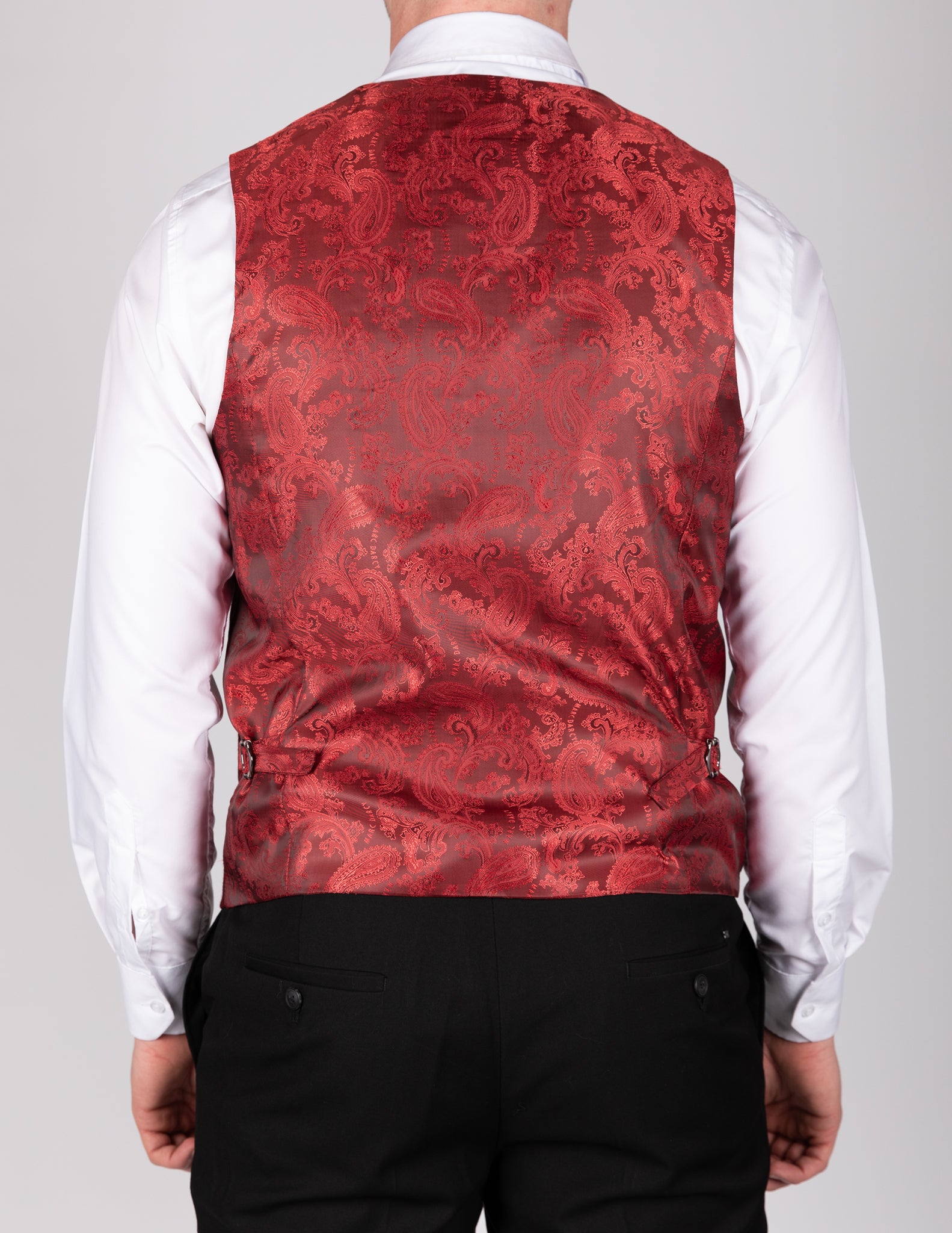 Kelvin - Wine Double Breasted Waistcoat