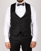 Oscar Black Peak Lapel Tuxedo Suit