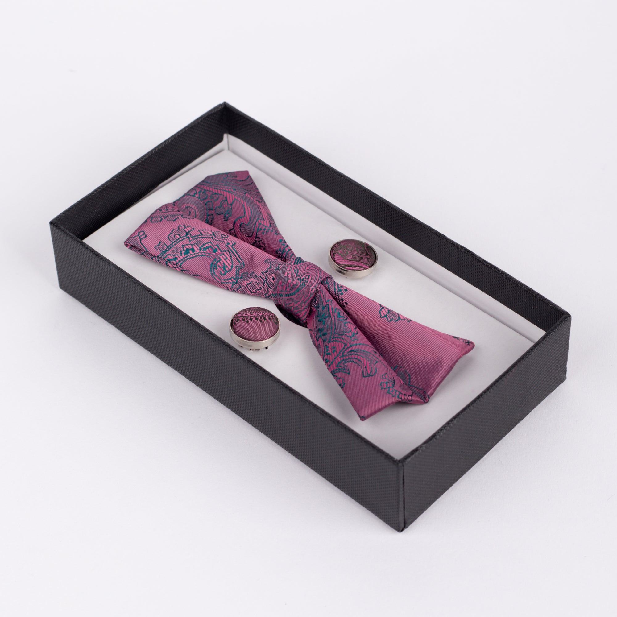 MD Paisley - Bow Tie & Pocket Square Set