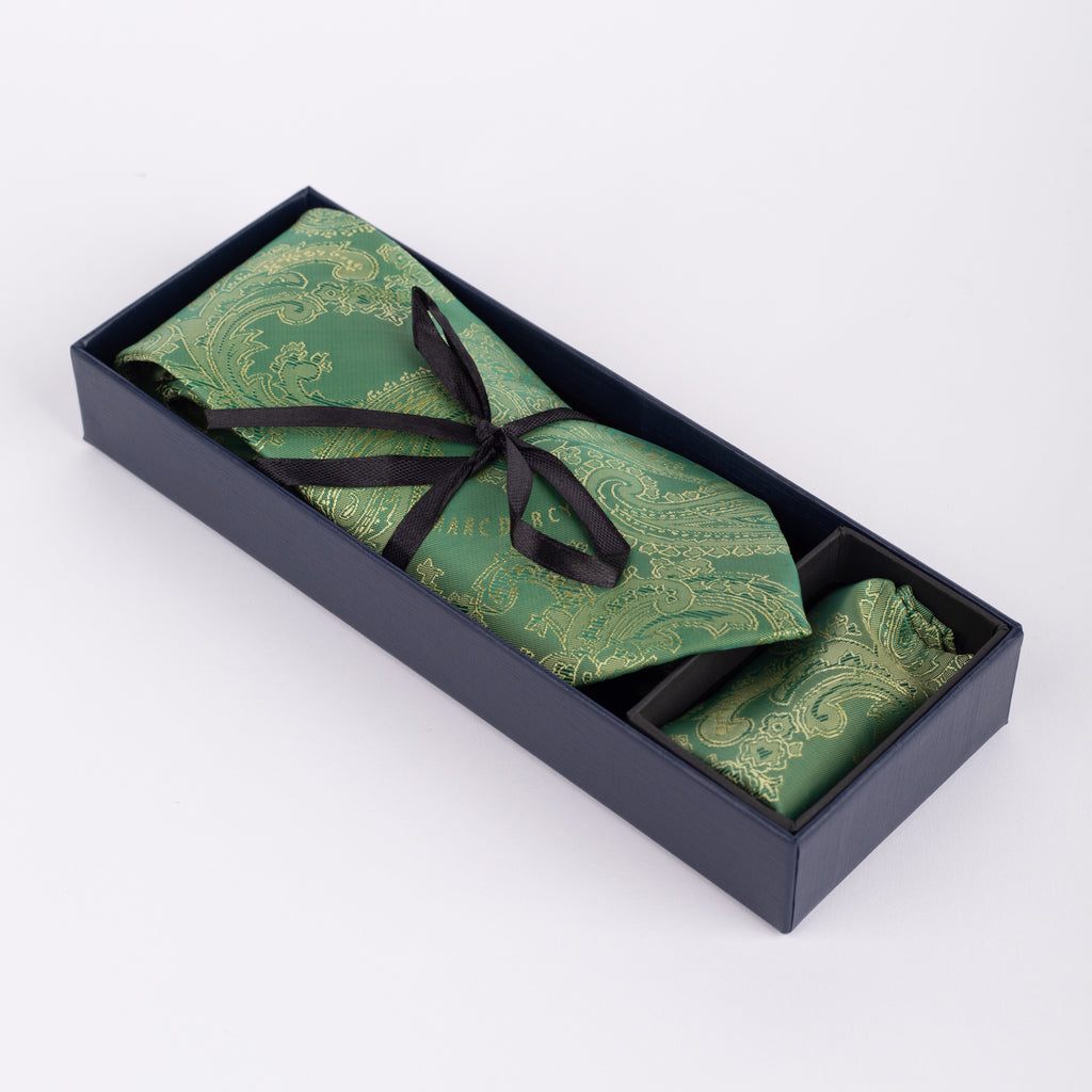 MD Paisley - Tie & Pocket Square Set