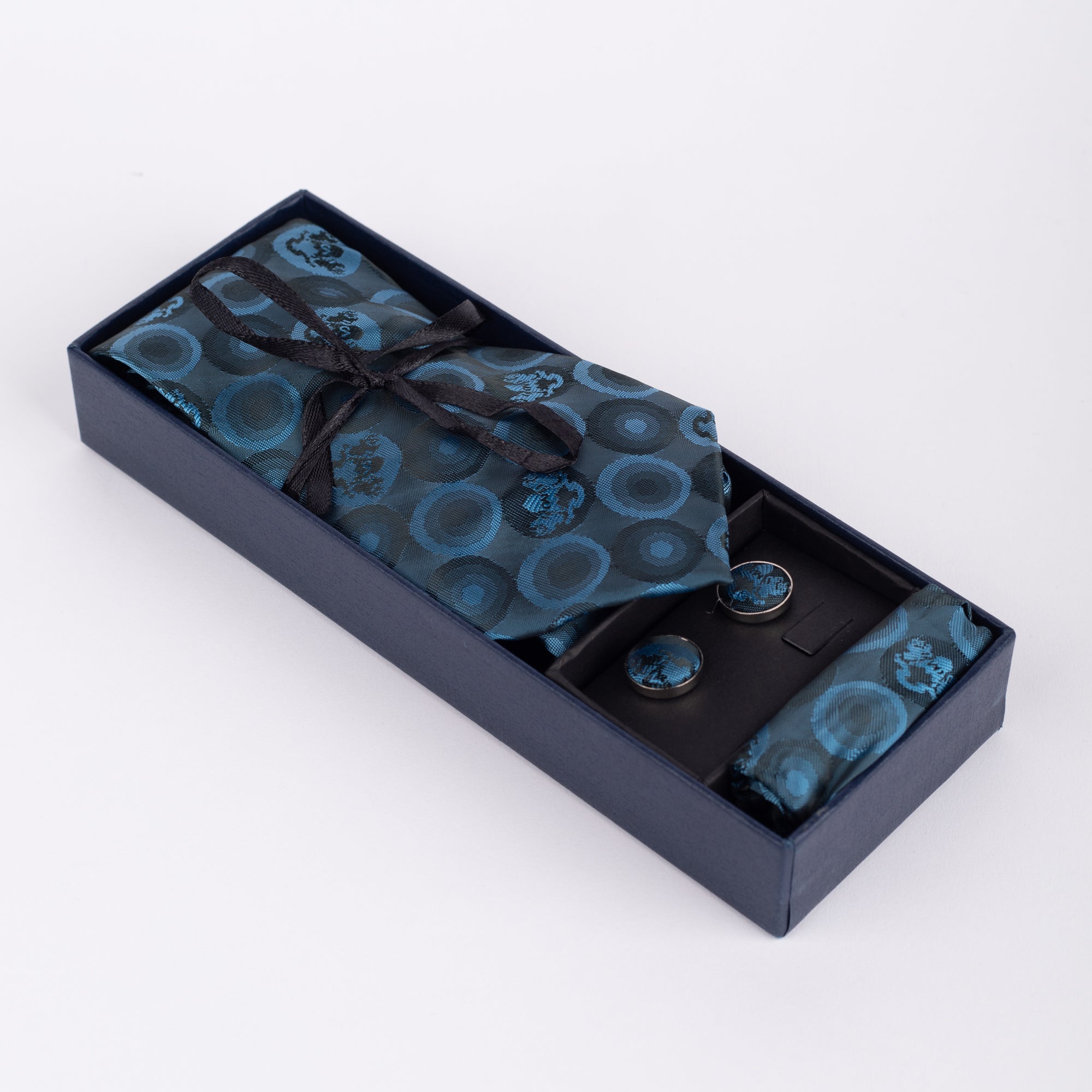 MD Bubbles - Tie & Pocket Square Set
