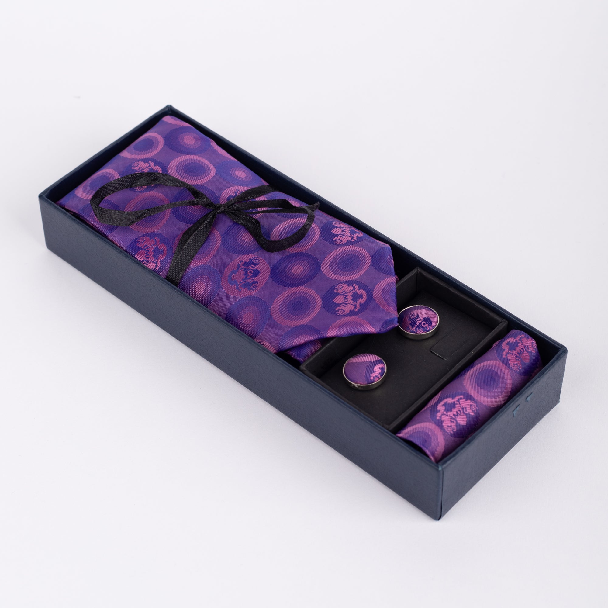 MD Bubbles - Tie & Pocket Square Set