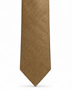 MC Houndstooth - Tie & Pocket Square Set in Light Gold & Navy
