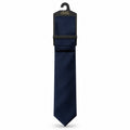 MC Houndstooth - Tie & Pocket Square Set in Navy