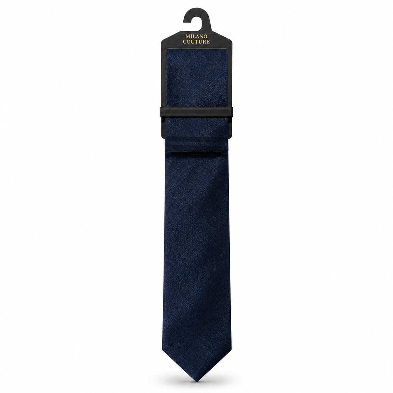 MC Houndstooth - Tie & Pocket Square Set in Navy