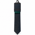 MC Houndstooth - Tie & Pocket Square Set in Navy & Green