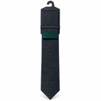 MC Houndstooth - Tie & Pocket Square Set in Navy & Green