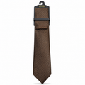 MC Mini Paisley - Tie & Pocket Square Set in Brown