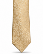 MC Mini Paisley - Tie & Pocket Square Set in Champagne