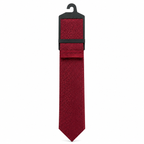 MC Mini Paisley - Tie & Pocket Square Set in Wine