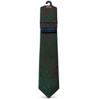 MC Paisley - Tie & Pocket Square Set in Red & Green