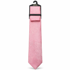 MC Paisley Striped - Pink Tie & Pocket Square Set