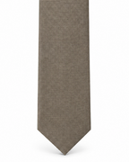 MC Textured - Tie & Pocket Square Set in Beige
