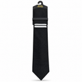 MC Textured - Tie & Pocket Square Set in Black