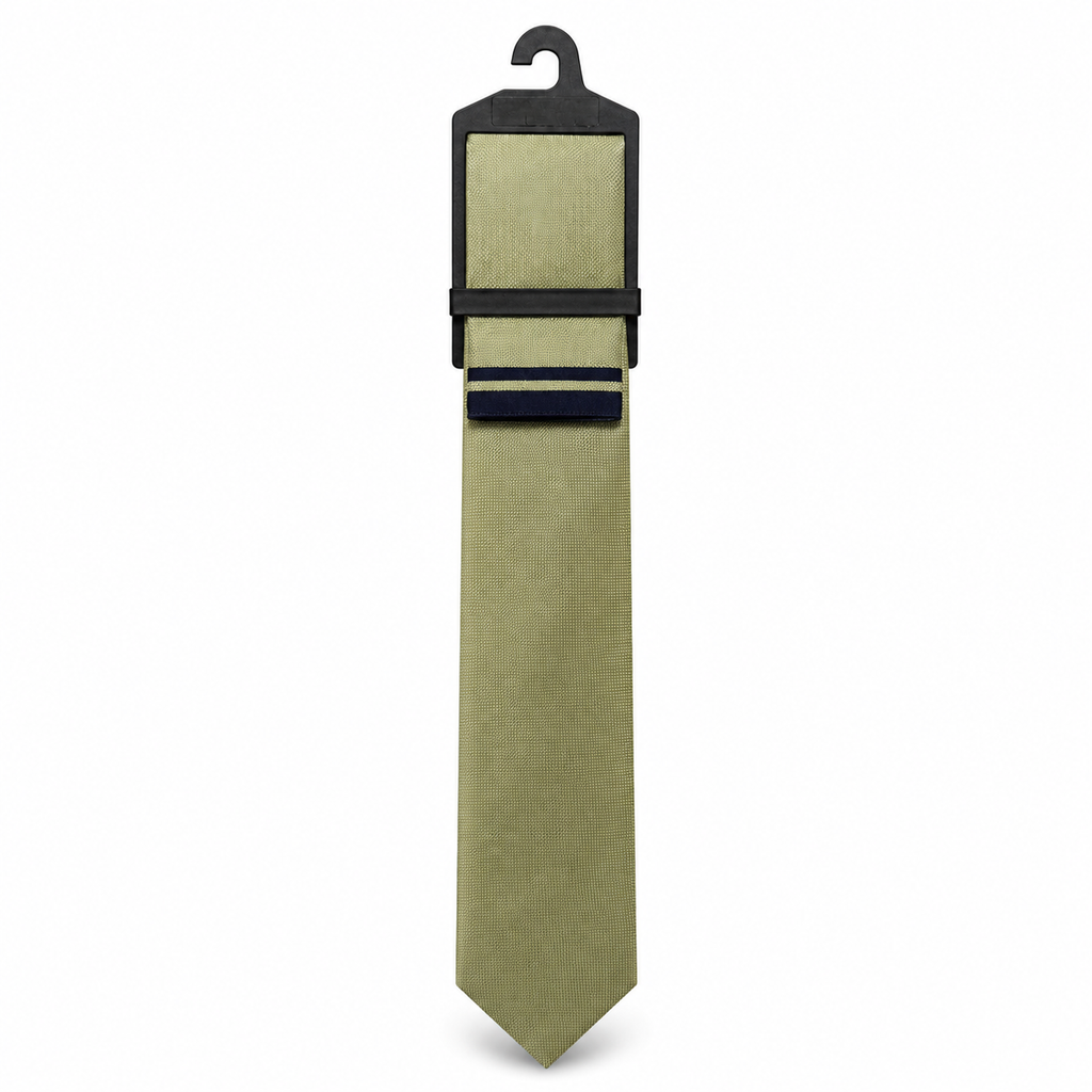 MC Textured - Tie & Pocket Square Set in Light Green