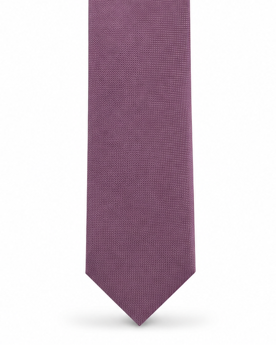 MC Textured - Tie & Pocket Square Set in Light Purple